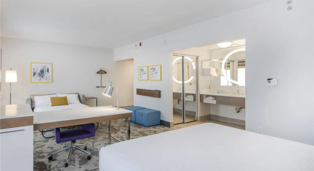 Двухместная студия Hampton Inn & Suites Raleigh-Durham Airport-Brier Creek