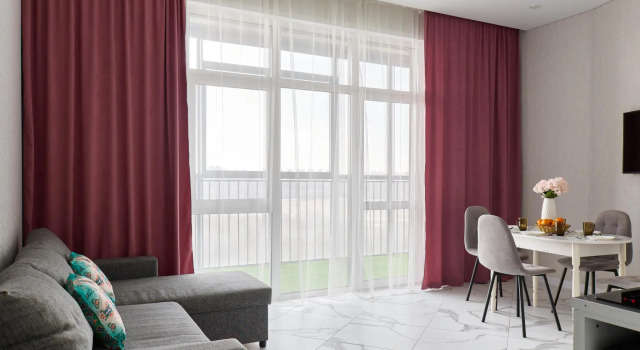 View apartment on the 18th floor in a modern residential complex Stolichny, Prenota Appartamento Kazan' Tatarstan