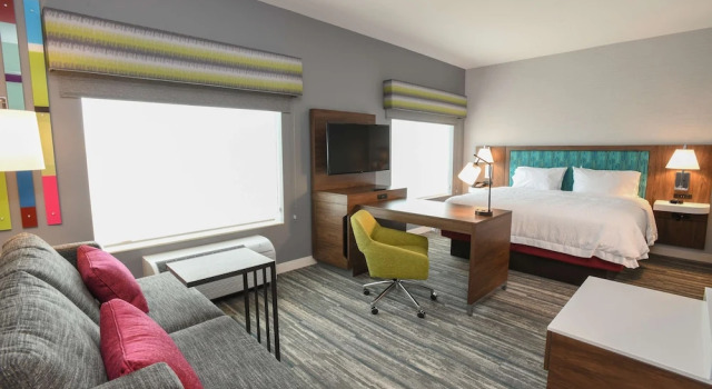 Двухместная студия Hampton Inn & Suites Cincinnati Liberty Township