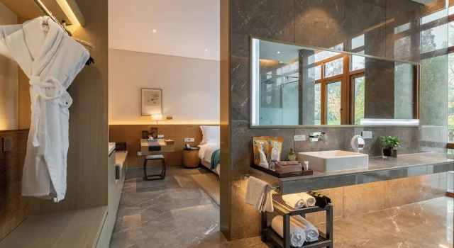 Двухместный номер Standard с видом на сад Yangzhou Seclusive Life Hot Spring Resort