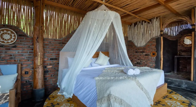 Вилла c 1 комнатой с балконом и с видом на реку Shigar Livin Bali