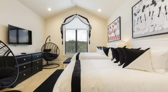 Вилла Beautiful Mansion With Private Pool, Close to Disney, Orlando Mansion 1574
