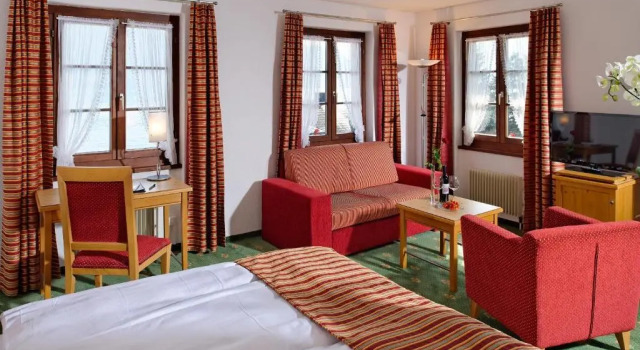 Двухместный номер Superior с балконом See & Wellnesshotel Gerbi