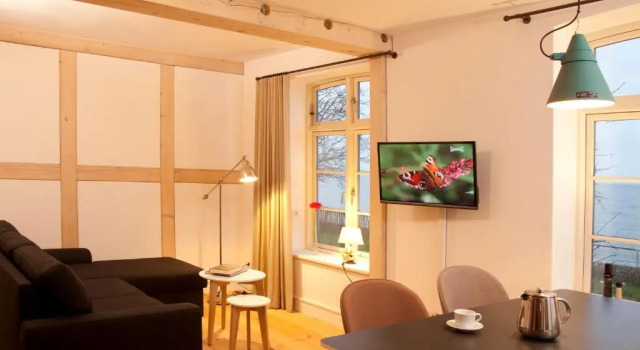 Апартаменты Altes Schulhaus Ferienwohnung Lehrerstube