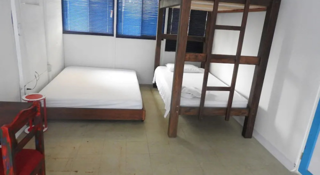 Трёхместный номер Standard с видом на сад Ayawaska Hostal