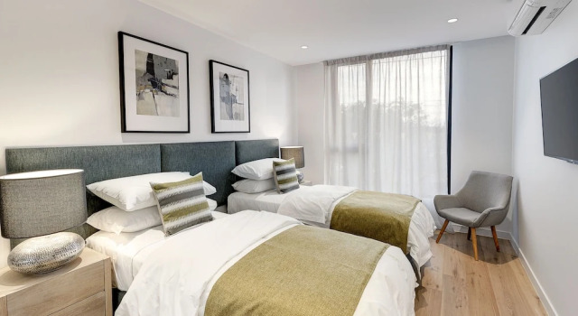 Апартаменты с 2 комнатами с балконом Camberwell Serviced Apartments