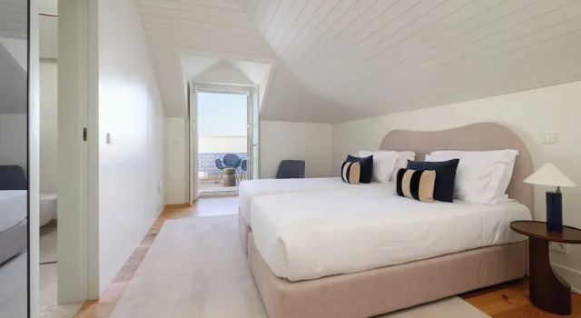 Номер Deluxe Дуплекс с 2 комнатами с видом на море Casagrand Luxury Apartments Lisboa