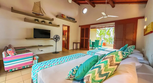 Deluxe quadruple chambre Hotel Chiniu