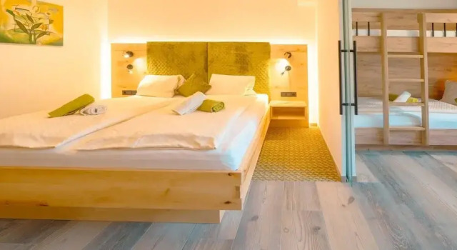 Семейная студия с балконом и с видом на горы Familienhotel Unterreith