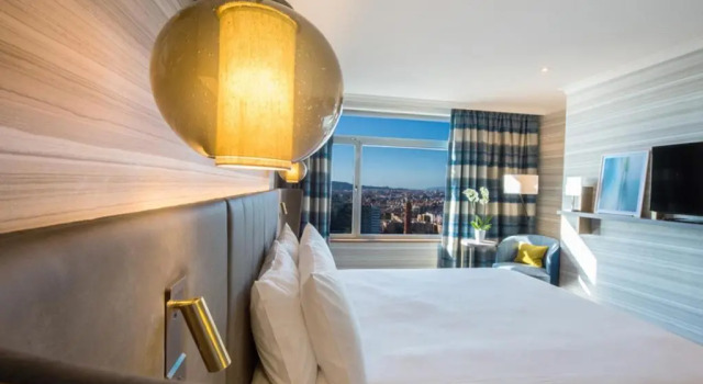 Люкс c 1 комнатой Hilton Diagonal Mar Barcelona