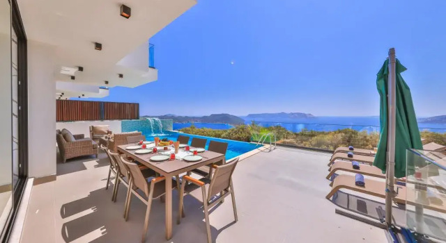 Villa Sky Line - Private Pool - Panoramic Sea View, Забронировать Вилла Виллы провинции Антальи, Вилла