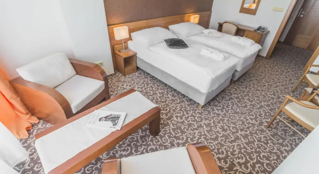 Двухместный номер Standard с балконом Kontakt Wellness Hotel