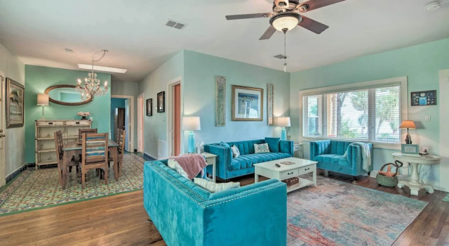 1 Mi to Dtwn Rockport: 'ocean Pearl' House, Rezerwuj Dom wakacyjny Wille w Houston, Willa