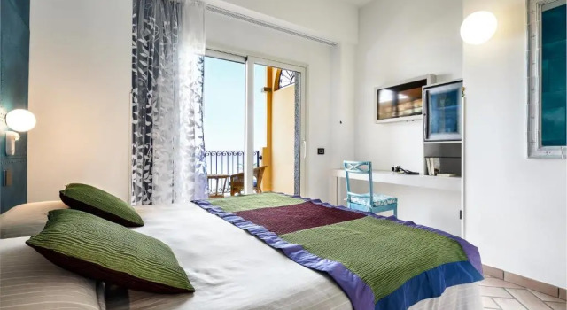 Трёхместный номер Classic с видом на море Hotel Stella Maris