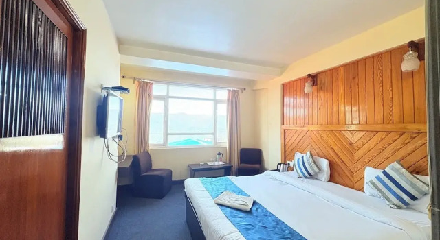 Двухместный номер Deluxe с видом на горы Hotel Valentino Darjeeling