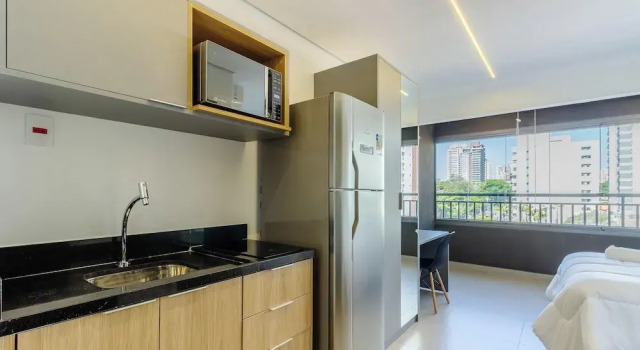 Complete Studio With Self Check-in Cob0710, Забронировать Апартаменты/квартира Санту-Амару Сан-Пауло