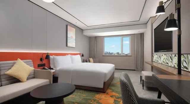 Двухместный номер Standard Hilton Garden Inn Beihai Railway Station