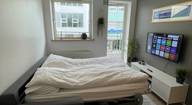 Апартаменты Comfort c 1 комнатой с балконом Saga Apartments Akureyri