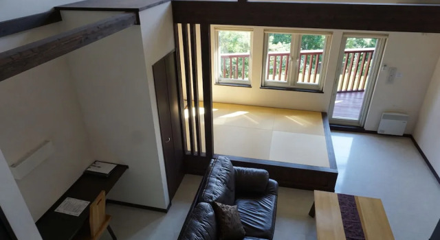 Апартаменты с 2 комнатами с балконом Chalet Fuyuri
