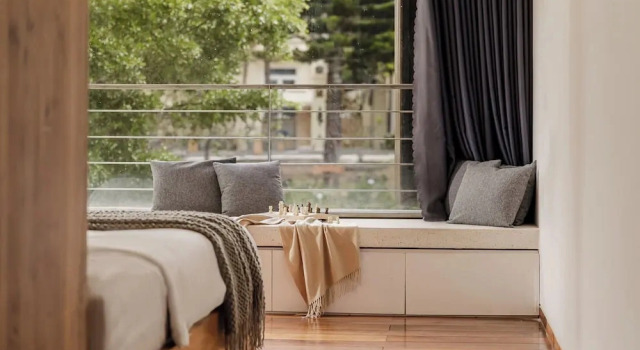 Четырёхместный номер Deluxe с видом на парк The K'rin Villa