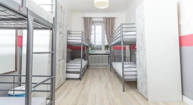 Кровать в общем номере Chillout Hostel