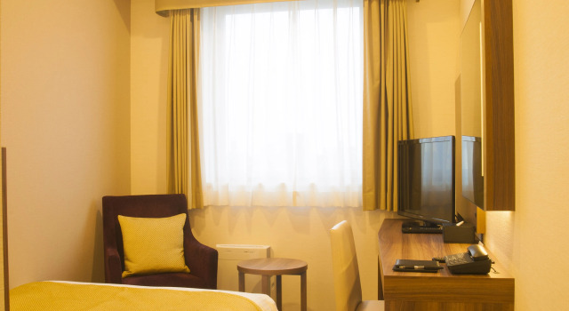 Одноместный номер Standard Hotel Sunroute Kumagaya Station