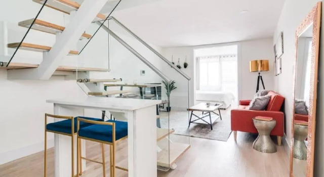 Апартаменты 75-4c New Duplex 3BR W D Elevator Walk to C Park