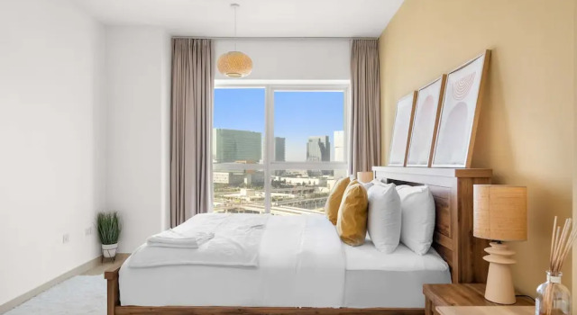 Апартаменты Silkhaus Chic 1bdr Burooj Views Ideal Location