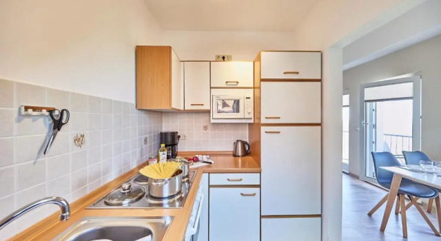 Апартаменты с балконом Haus Pamir _ Fewo 28