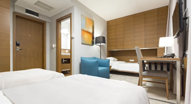 Двухместный номер Deluxe c 1 комнатой с видом на внутренний двор Hotel Orasac Garni