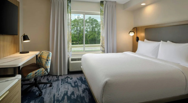 Двухместная студия Fairfield Inn Suites Brunswick
