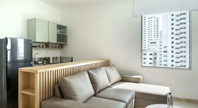 Апартаменты w Trendy 2BR in the Heart of Bocagrande