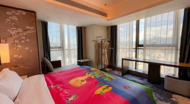 Семейный люкс Xiangjiang Mandarin Hotel (Ganzhou Vientiane City Central Park)