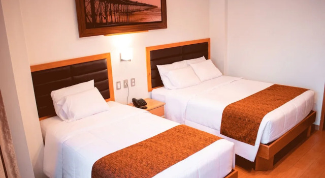 Executive Dvoulůžkový s manželskou postelí pokoj Ottavis Hotel & Café