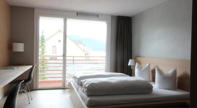 Двухместный номер Superior с балконом Hotel des Alpes