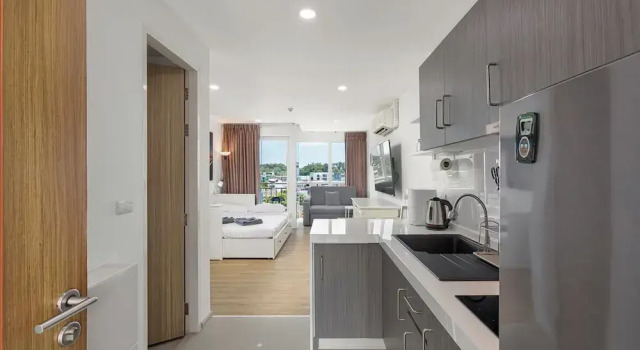 Studio in Ozone Condo in Kata A702, Забронировать Апартаменты/квартира Карон Бич остров Пхукет