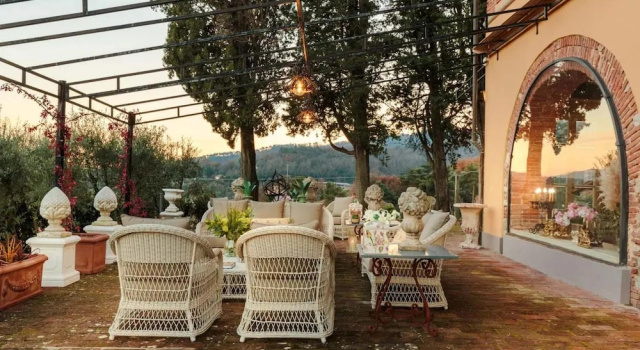 Коттедж с балконом Villa Medea in Maggiano