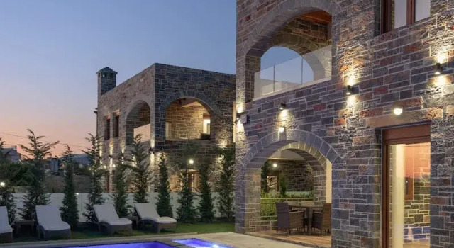 Вилла Turtulli Castle Stone Villa 2 - Private Pool Oasis
