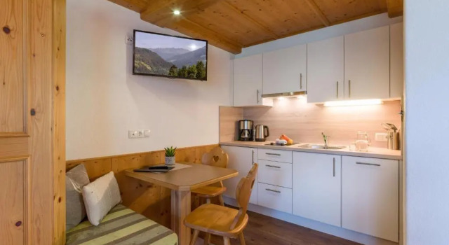 Студия с балконом Apartments Fleidl