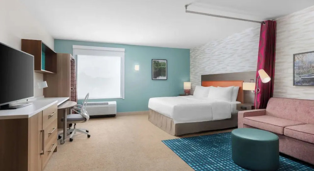 Двухместный люкс Home2 Suites By Hilton Boston Franklin
