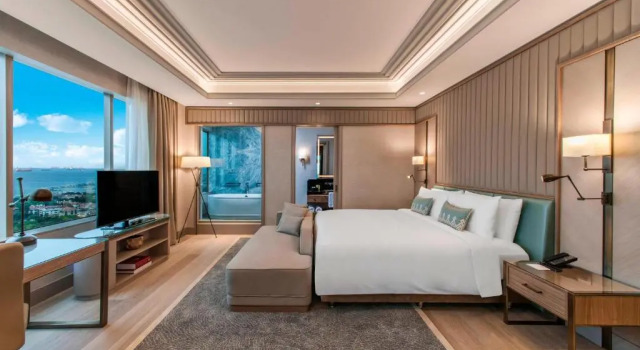 Двухместный люкс Presidential с видом на море Renaissance Polat Istanbul Hotel