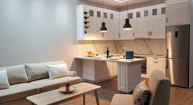Семейный люкс Superior с балконом и с красивым видом из окна Great Alexander Suites