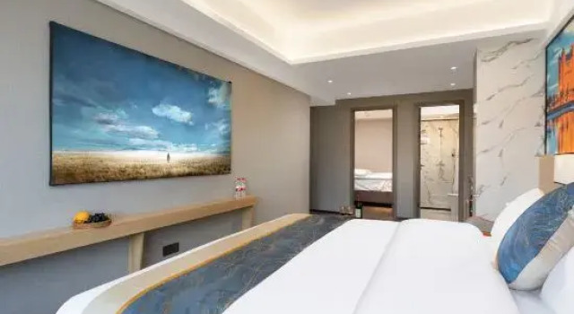 Двухместный люкс с видом на реку Changsha Borui Lake View Homestay (Hunan University of Finance and Economics)