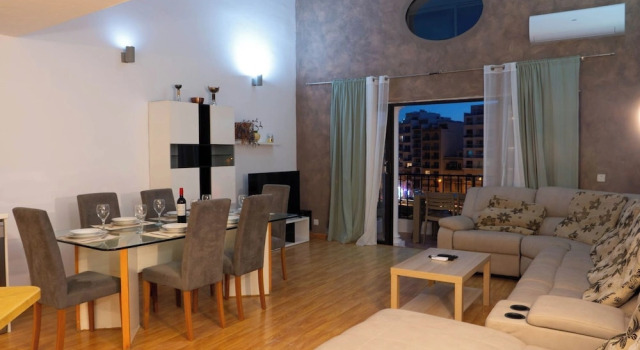 Stylish Modern Apartment With Spacious Living, Boek Appartement Sint-Julianus Malta