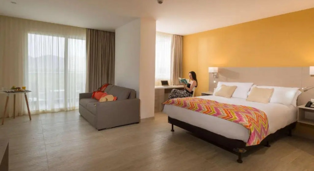 Двухместный номер Deluxe Courtyard by Marriott Santa Marta Resort