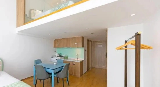 Четырёхместный люкс c 1 комнатой Zhoushan Chun Yu Autumn House Loft holiday apartment(near the mount Putuo)