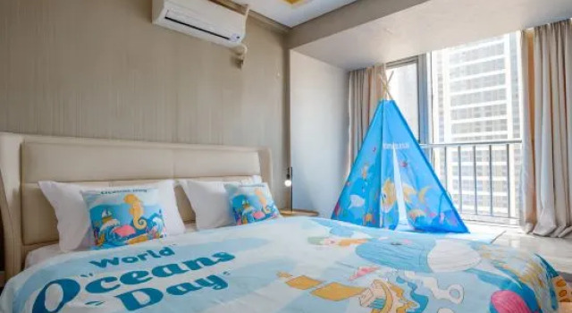 Люкс Comfort Yuepeng Boutique Apartment (Dalian Harbour Plaza)