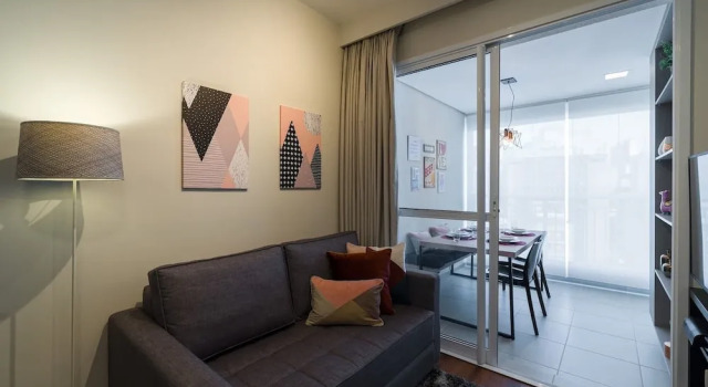 UB907 Charme urbano em loft com bar panorâmico!, Забронировать Отель Бизнес-отели Сан-Пауло, рядом с Brigadeiro Theatre, 4* 5*