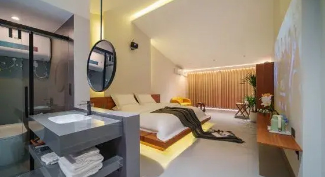 Люкс с видом на закат Shiqi Jingshe Homestay