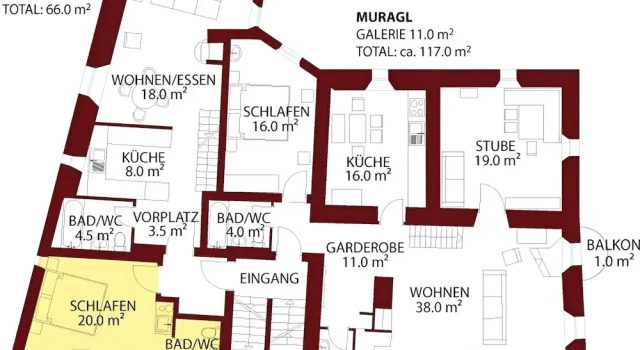 Standard- værelse Chesa Michel